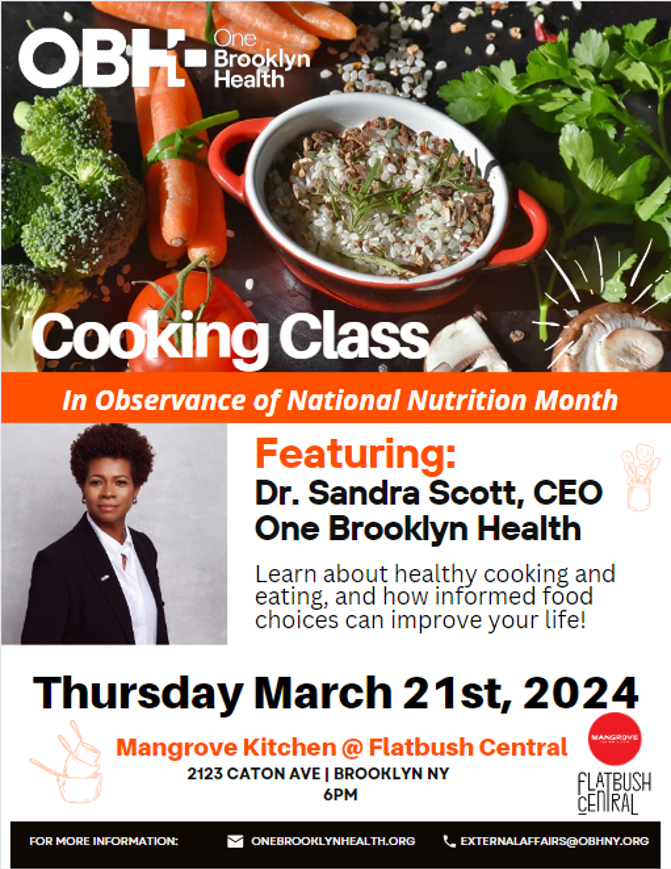 OBH Hosts a Cooking Class